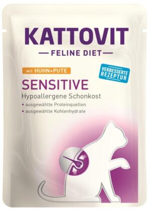 Kattovit Sensi Huhn+Pute 85gP